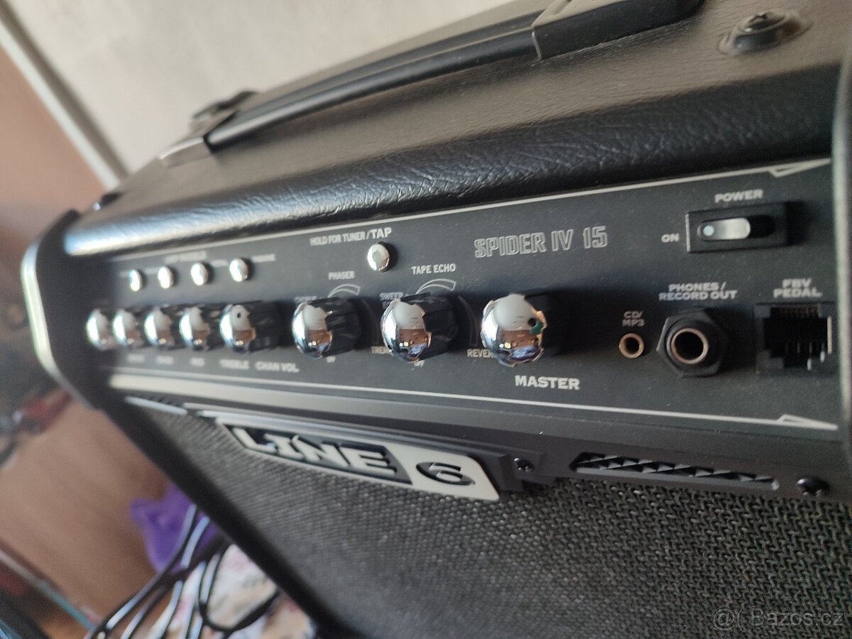 Prodám kytarové kombo Line 6 Spider IV 15 - 6