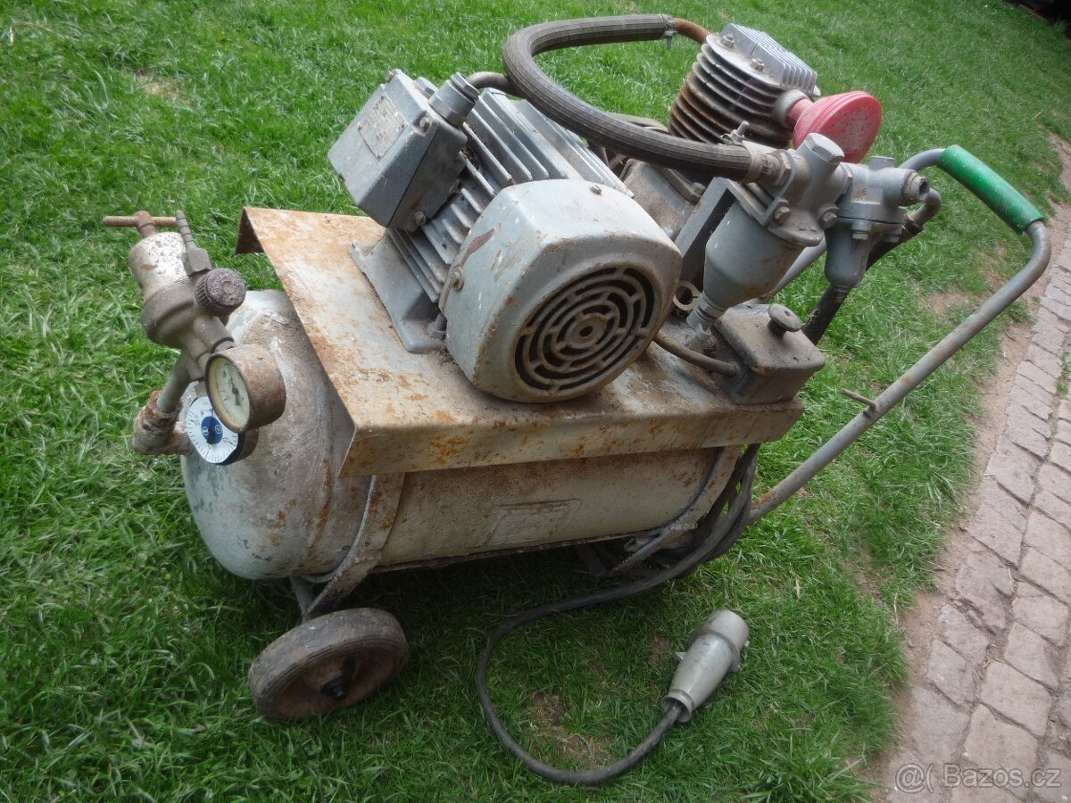 prodám kompresor, různé svěráky, kladky...a další nářadí - v - 6