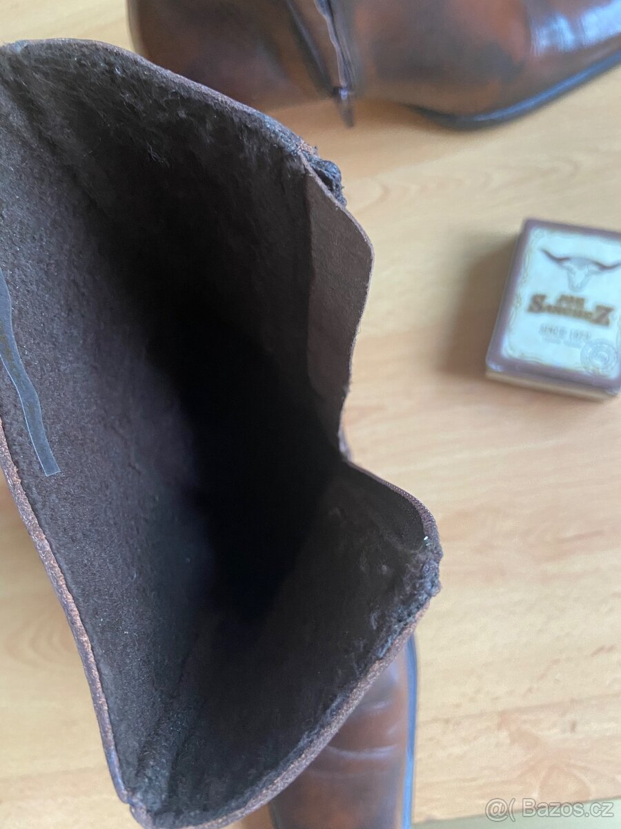 Kožené boty vel 40 Joe Sanchez - 6