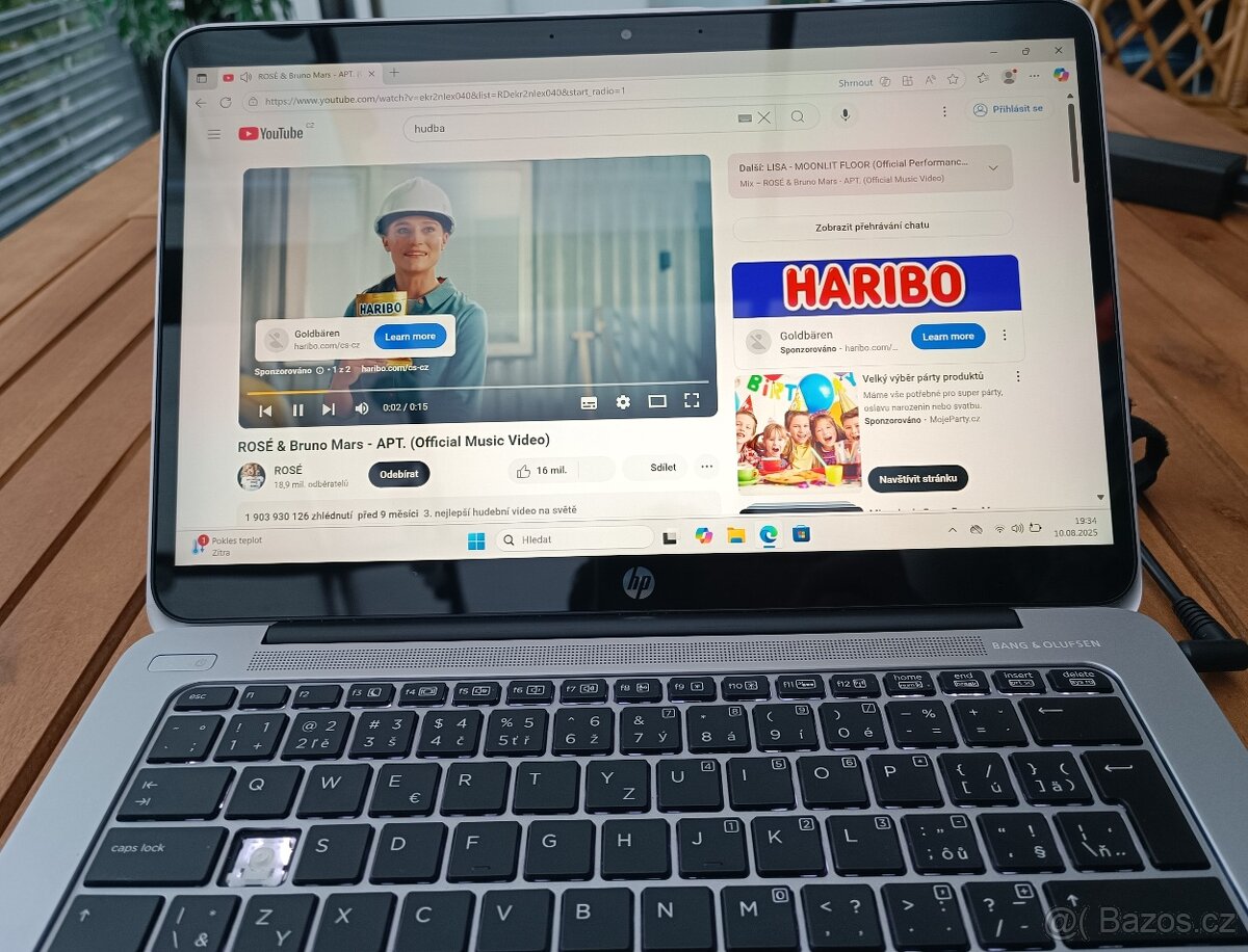 Dotykový Notebook HP EliteBook 1040 Folio G1/ 8GB RAM/Win 11 - 6