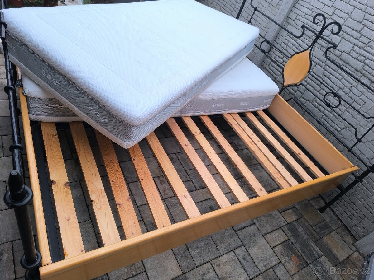 Prodám dvě kvalitní matrace Tencel 90cm x 200cm - 6