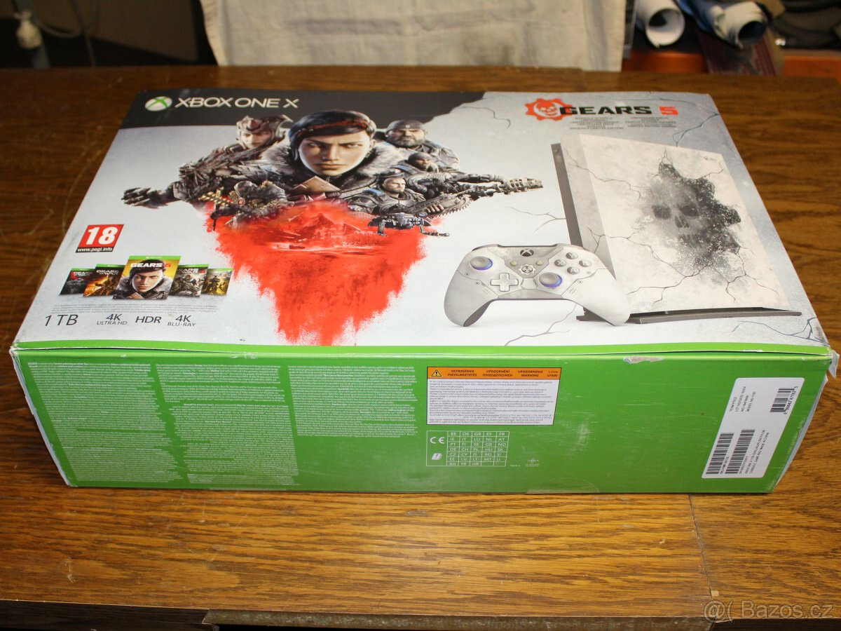 Microsoft Xbox One X 1TB Gears Limited - NOVÝ - 6