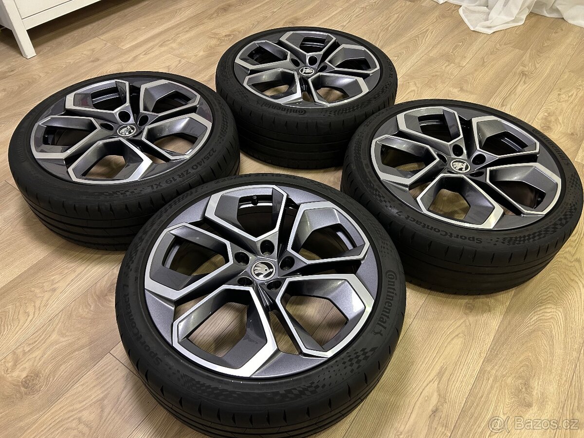 Originální alu kola R19 Škoda Octavia IV - 6