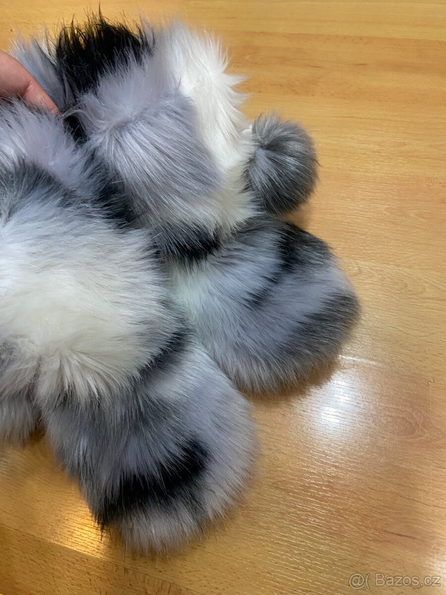 Domácí obuv - papuče vel 37 NEXT - 6