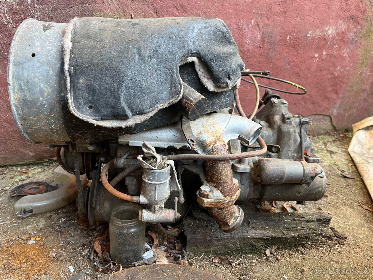 Motor + převodovka trabant - 6