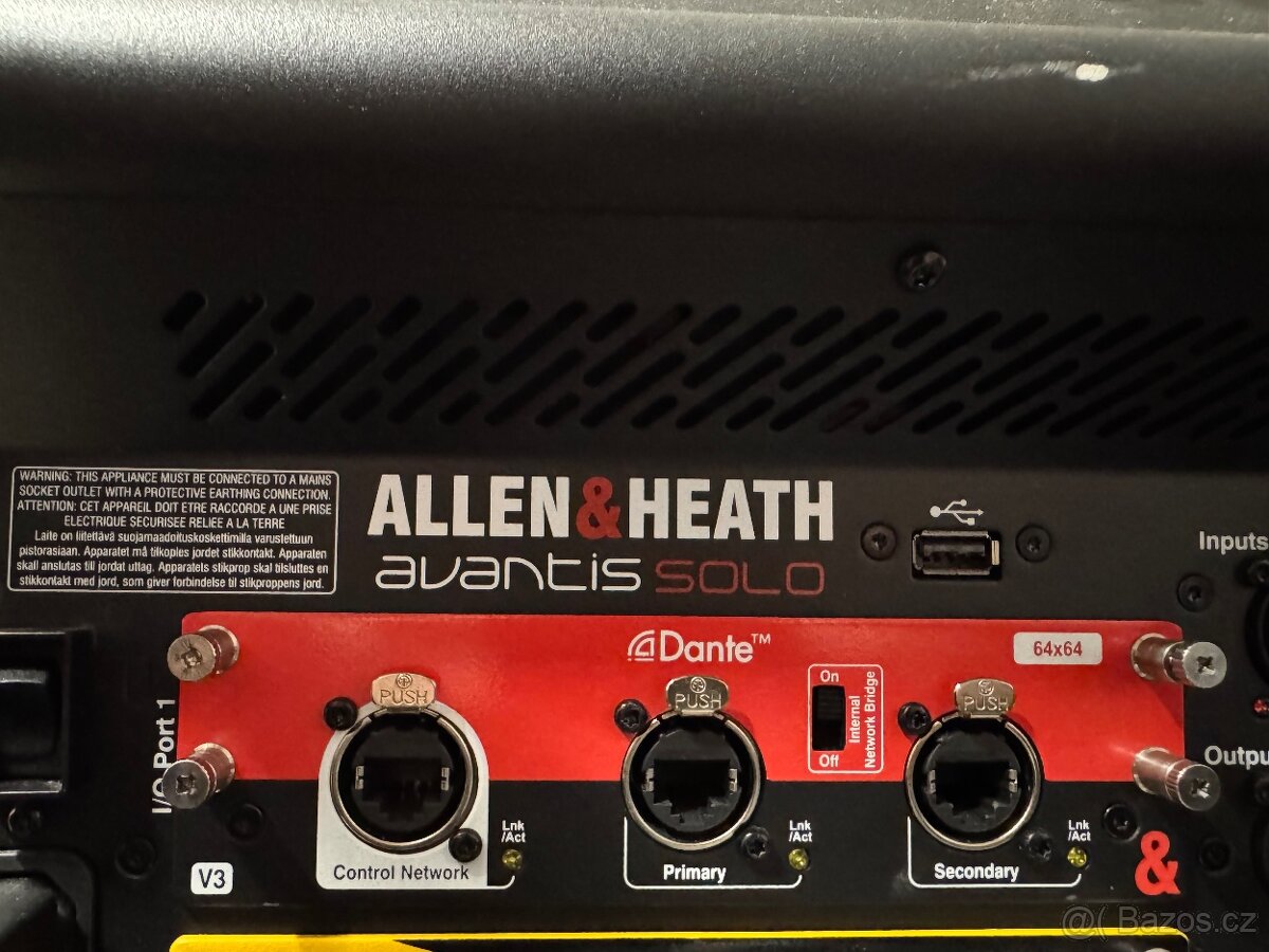 Allen&heath AVANTIS SOLO + DPACK + DANTE 64x64 - 6