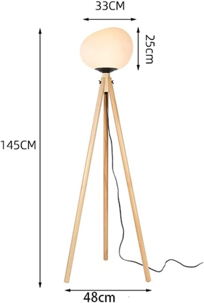 Stojací designová trojnožkovou lampa - 6