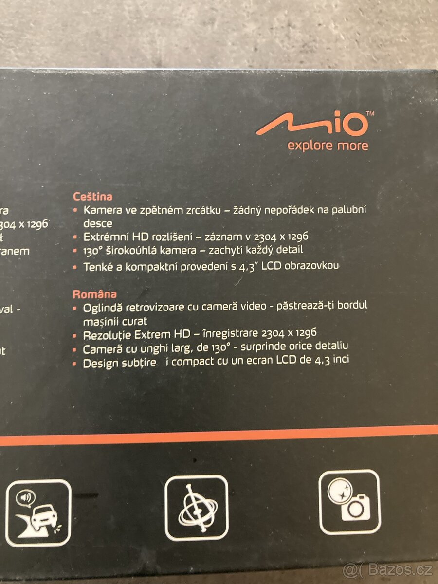 Palubní kamera do auta Mio - 6