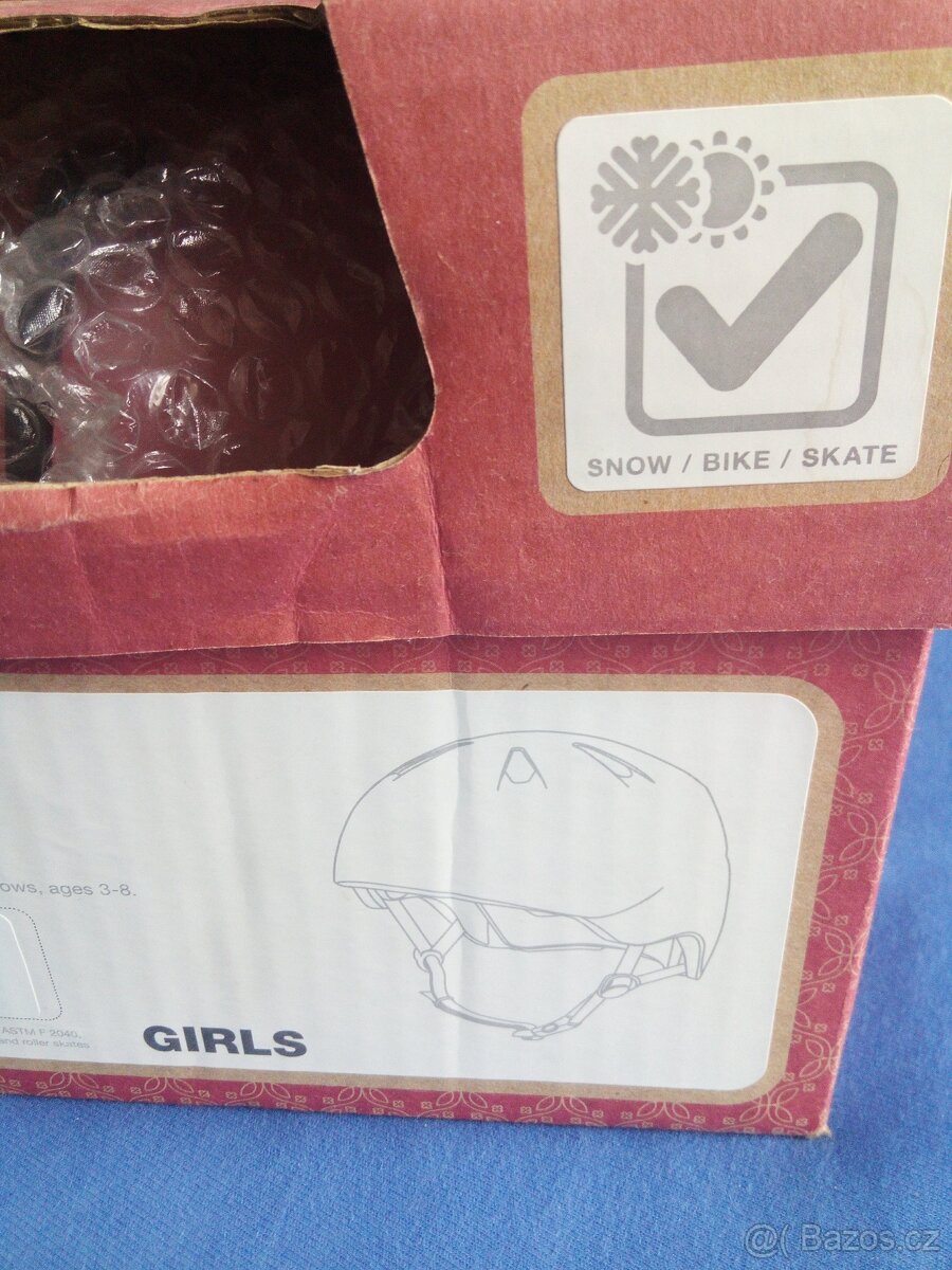 Dětská helma na lyže Bern Nina ZIP mold 48-51,5 cm jako nová - 6