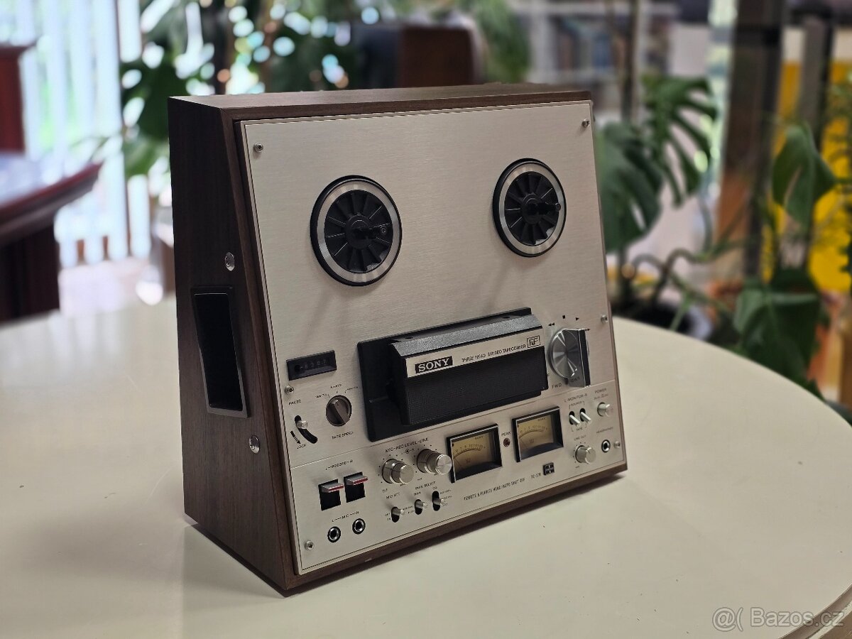 TOP - Kotoučový vintage magnetofon SONY TC-378 - Sběratelský - 6