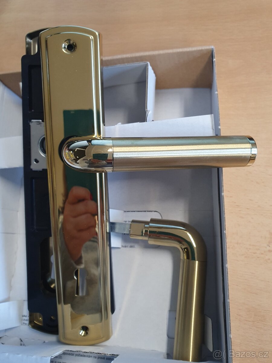 Dveřní kování PREMIO Rostex zlaté klíč - 6
