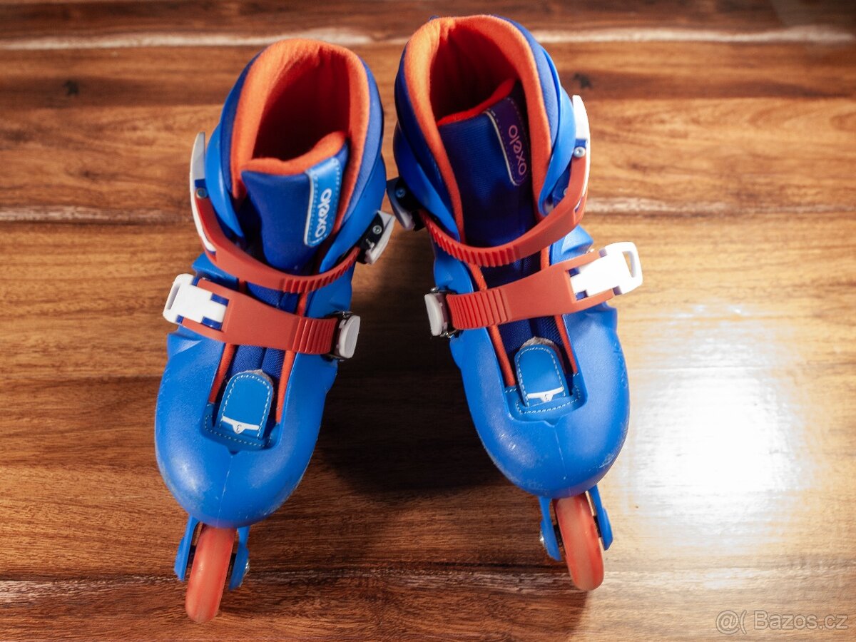 Dětské kolečkové brusle inline OXELO Play 3 28-30 - 6