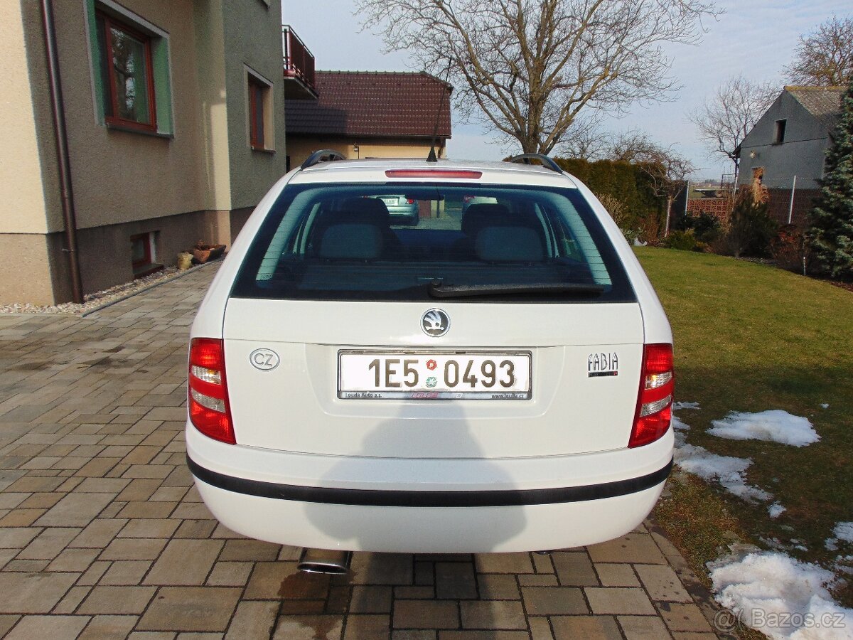 ŠKODA FABIA COMBI1.2 47KW,PŮVOD ČR,SERVISKA - 6