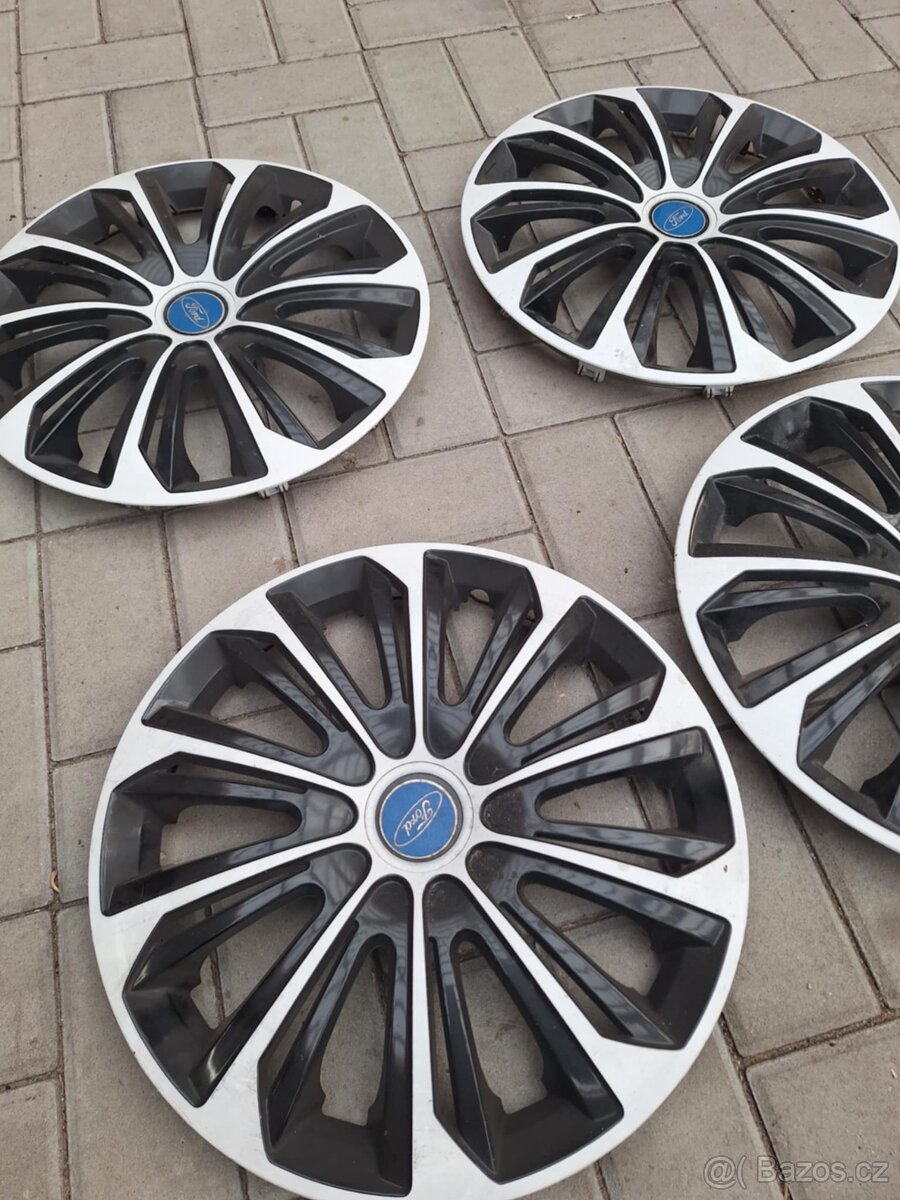 Plechové disky se zimním pneu R15 195/50 4x108 - 6