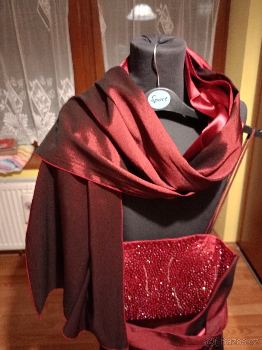 Prodám hezké plesové šaty - 6