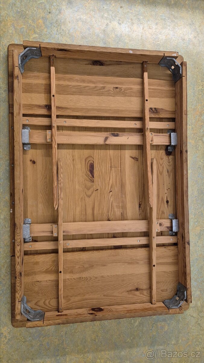 Masivní jídelní rozkládací stůl - 6