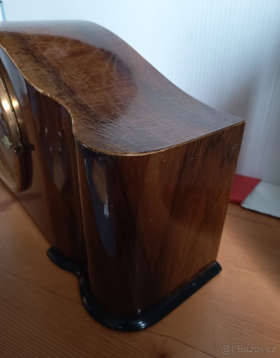 Staré krbové hodiny - funkční - 6