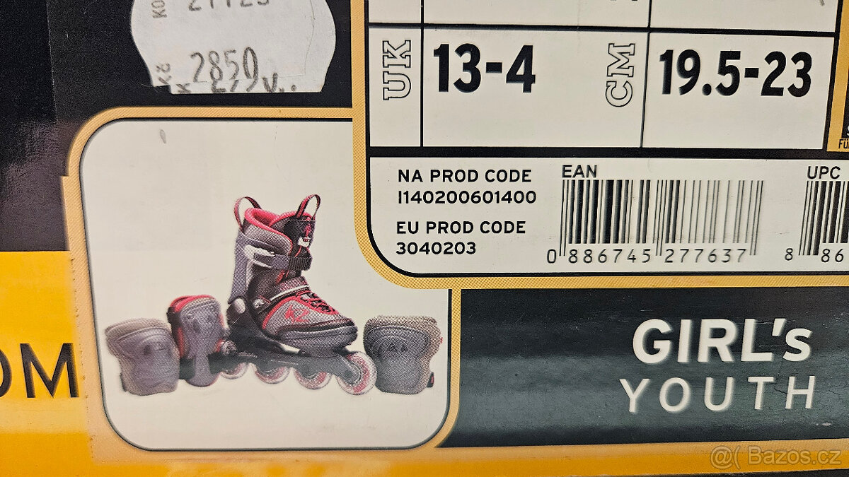 InLine brusle vel. 32-37 - 6