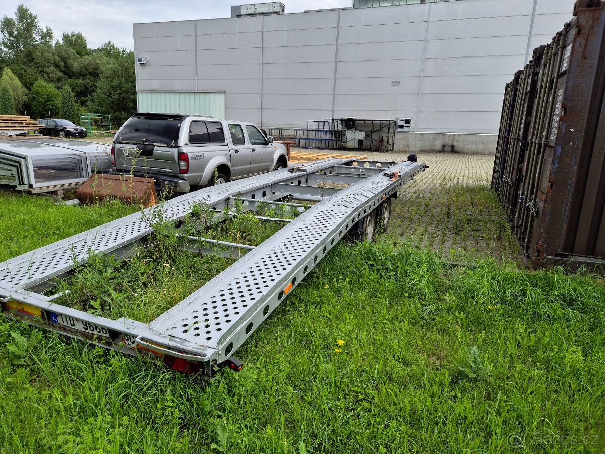 Prodám přívěs, vlek, trajler, přepravník na dvě auta - 6