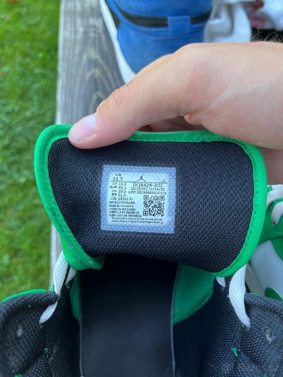 Air JORDAN 1 MID (lucky green) - 6