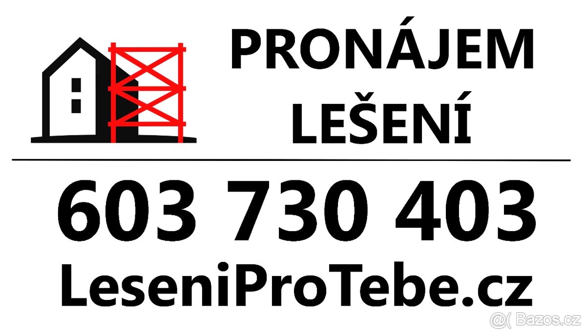 Lešení pronájem - 6