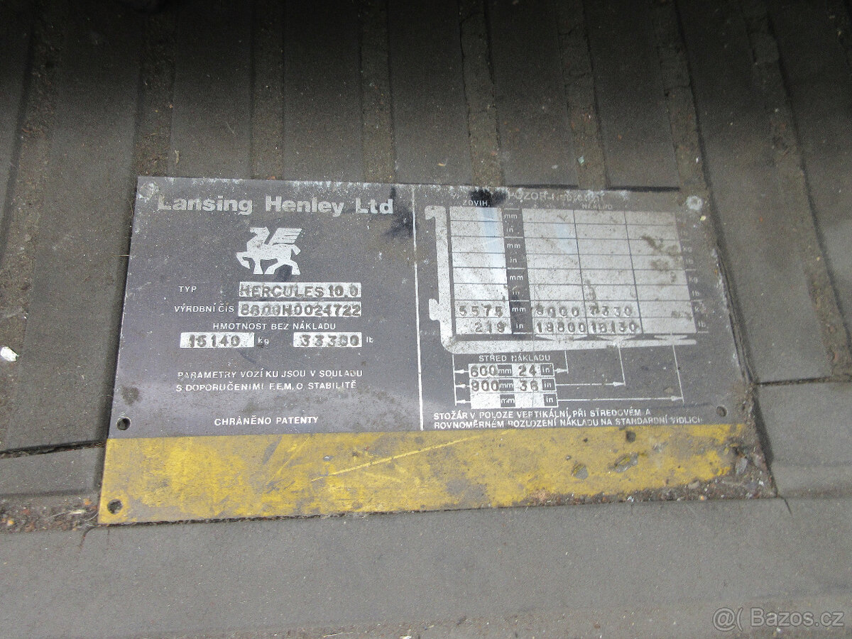 VZV LANSING HENLEY HERKULES 10 NOSNOST - - 6