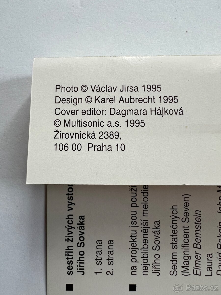 Jiří Sovák vypráví - 1995 Multisonic - 6