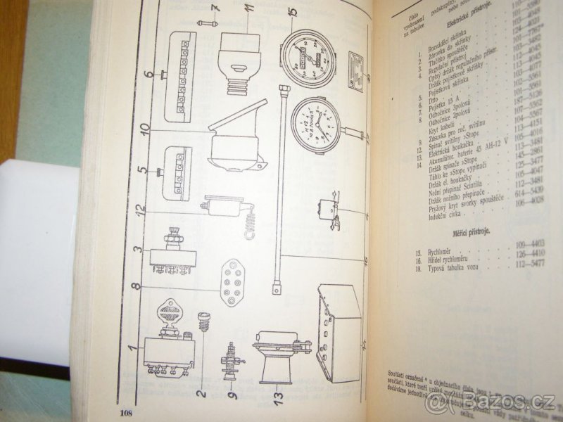 Prodám katalog dílů Škoda 104/II (typ 918) - 6