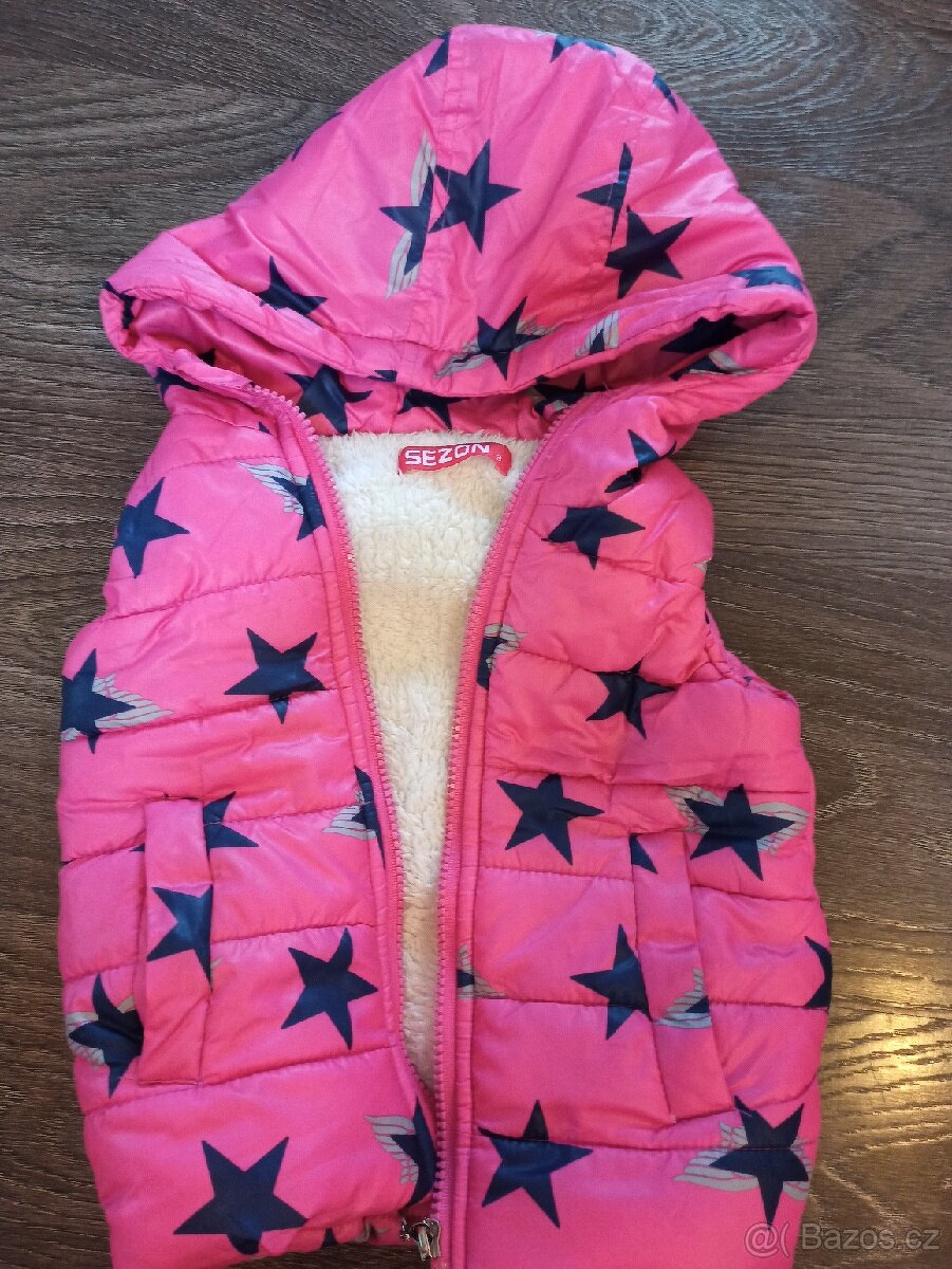Dívčí bundicky a vesty, zimní bundy - 6