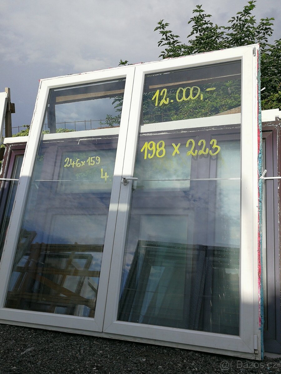 okno použité bílé - 6