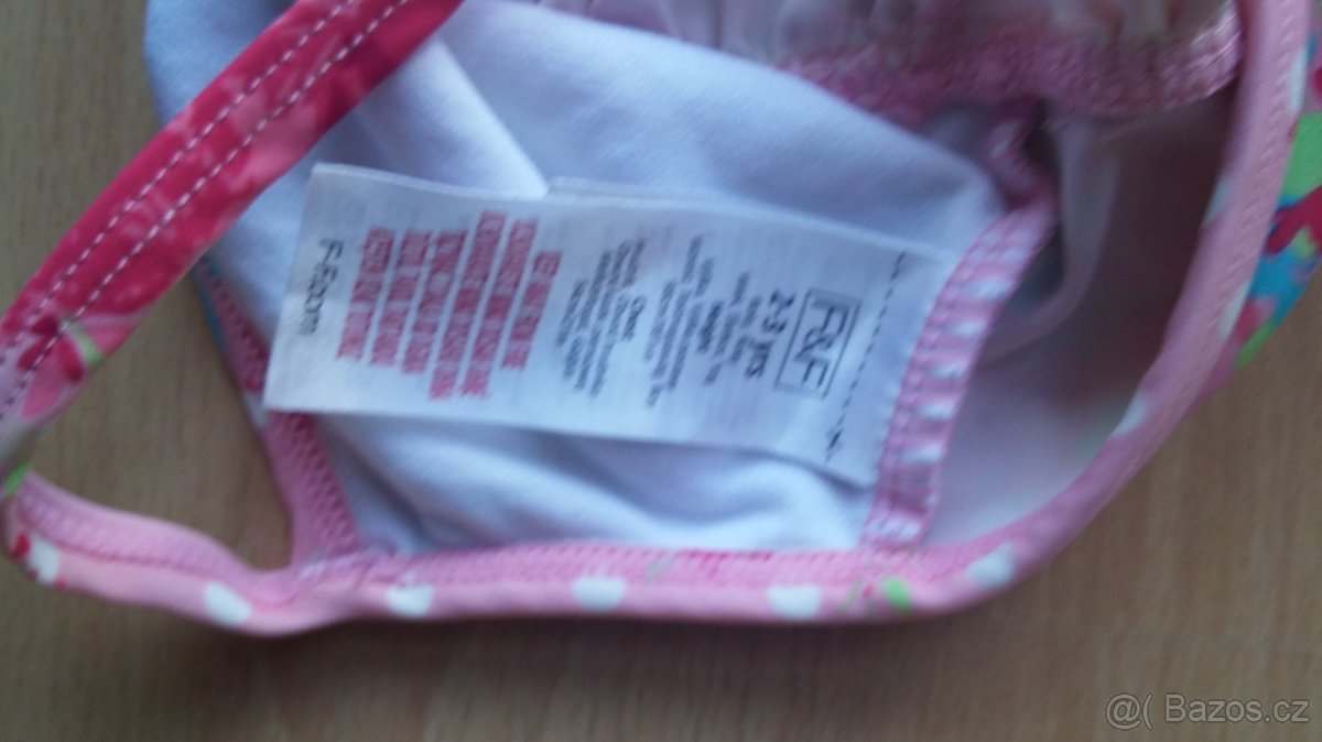 dívčí dětské plavky 2-3roky - 6