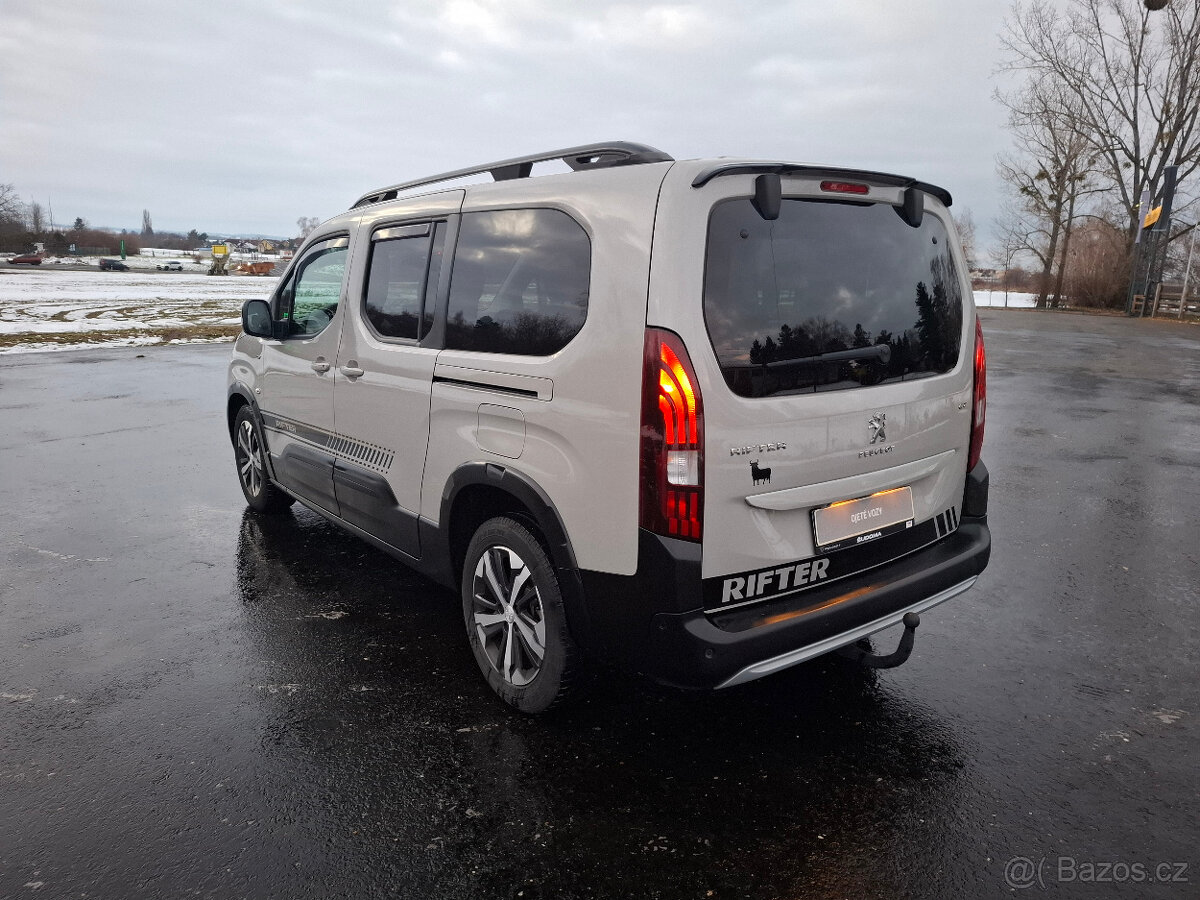 Peugeot Rifter GT 1.5HDi 96kW,7.místné,DPH,tažné - 6