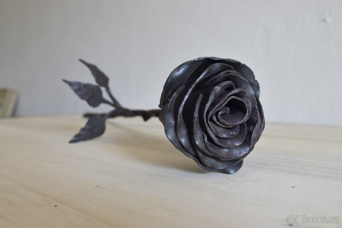 Kovaná květina , kovaná lilie, kovaná růže atd. - 6