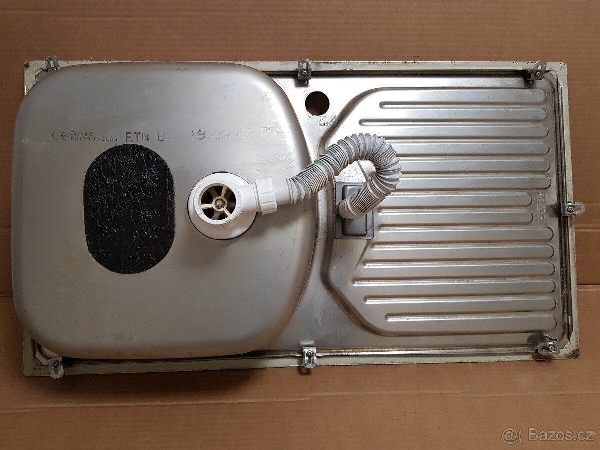 nerez kuchyňský dřez 780x435 FRANKE p.c.1900 Kč - 6