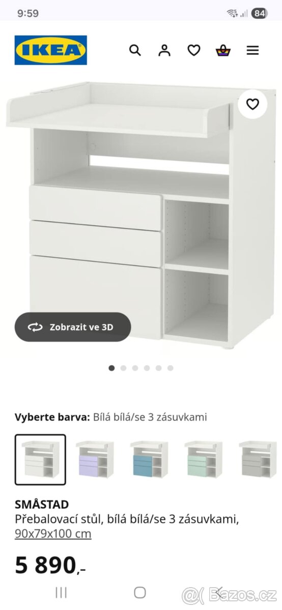 Přebalovací pult Ikea - 6