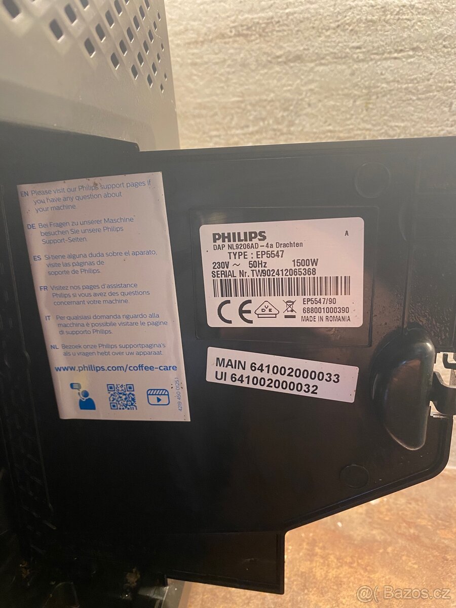 Automaticky kávovar Philips Latte go 5500 - 6