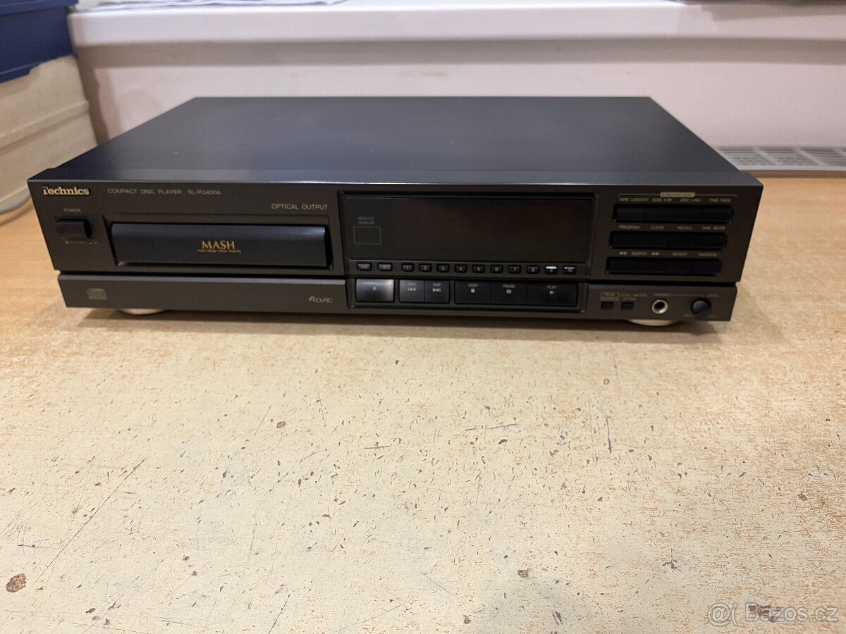 Technics CD přehrávač SL-PG400A, optika, DO, Level metr - 6