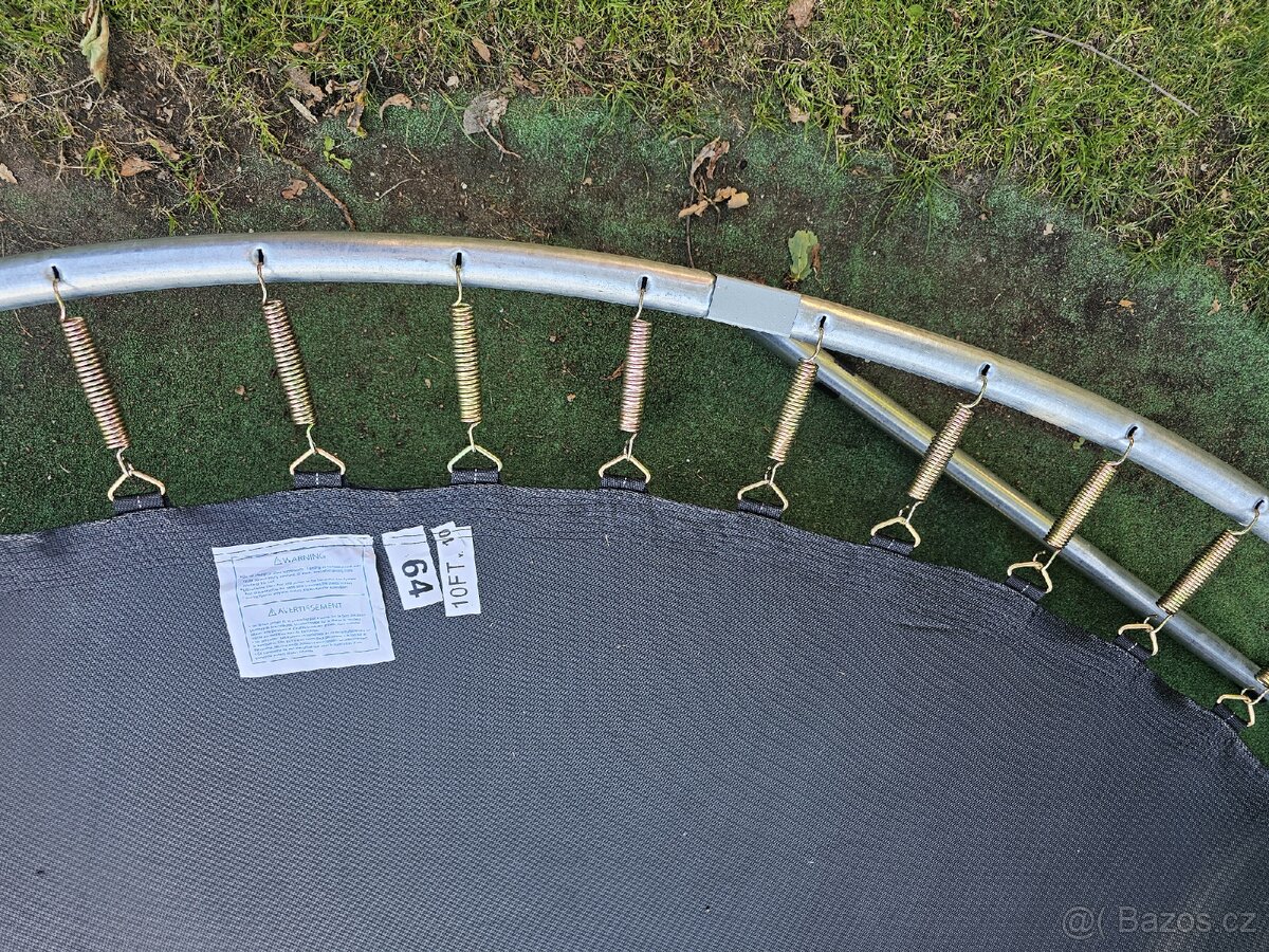 PRAKTICKY NOVÁ TRAMPOLÍNA 3,5M - 6