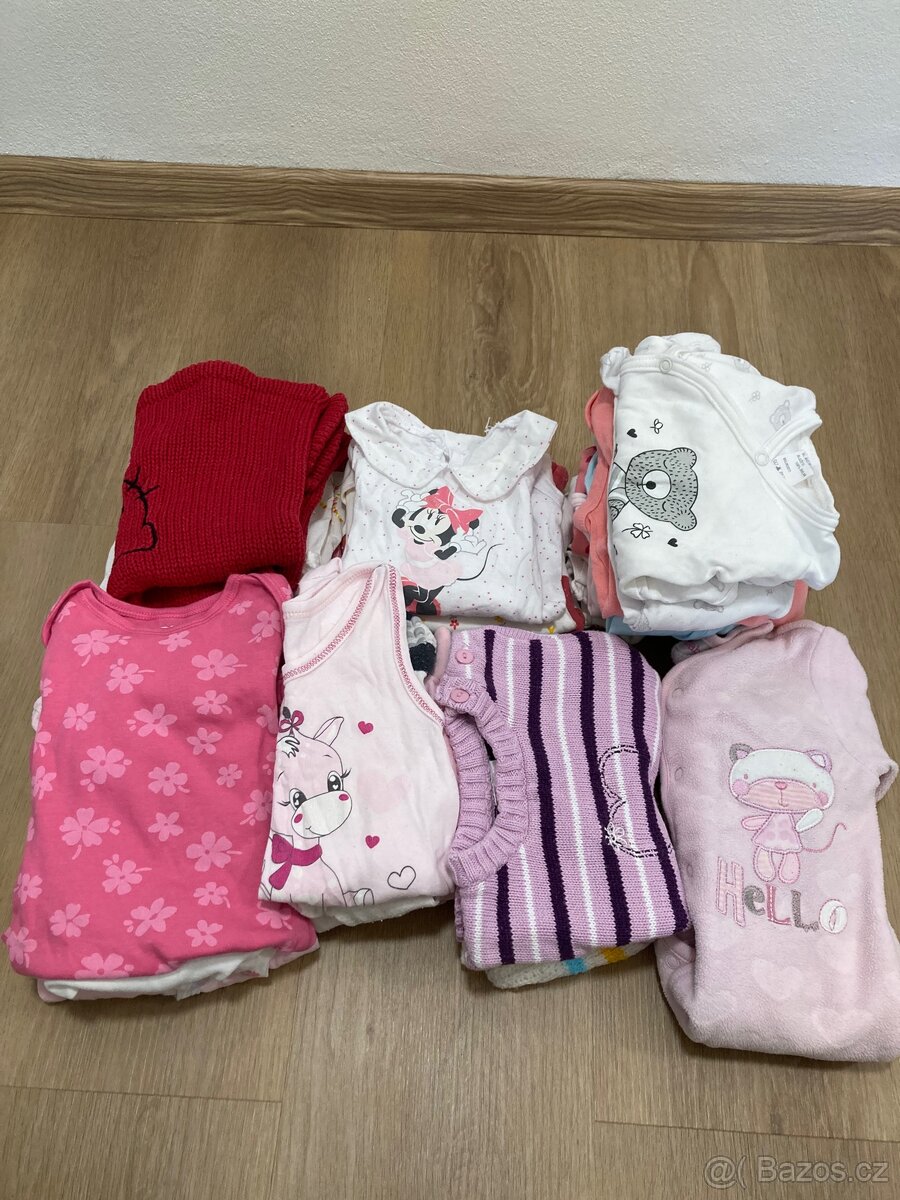 Dětské oblečení 50–68 | 29 ks | 500 Kč - 6