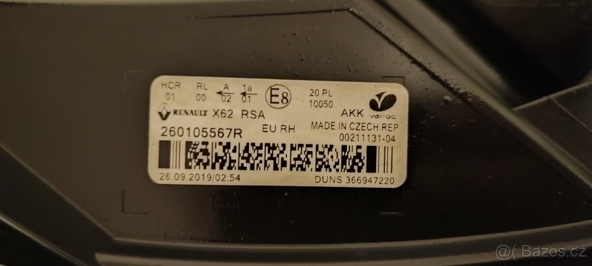 Světla Renault master - 6