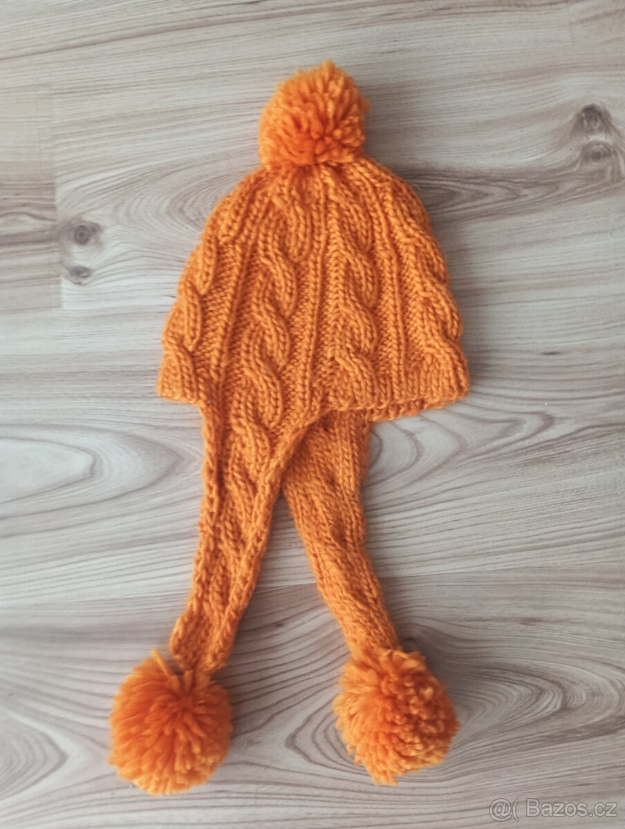 Dívčí soft.kabátek,čepice,nákrčník,župan - 6