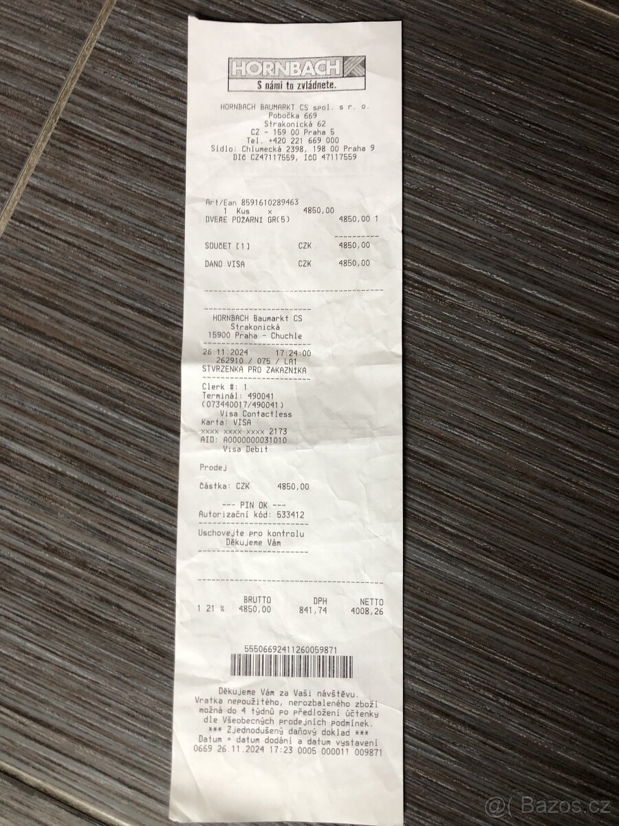 DVERE PROTIPOZARNI SOLODOOR, JEDNOKRIDLE, 80 - leve - 6