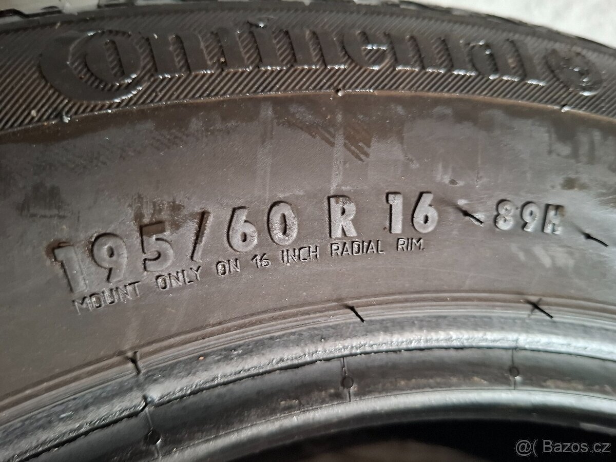 195/60 r16 zimní pneumatiky Continental - 6