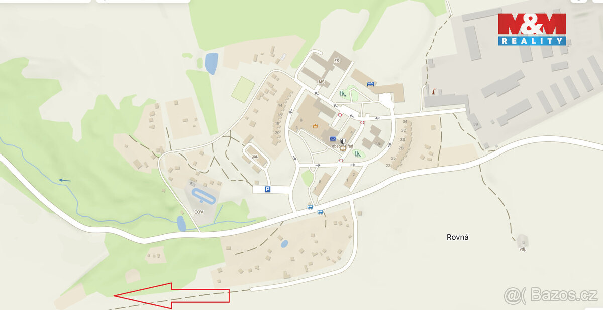 Prodej zahrady, 612 m², Rovná - 6