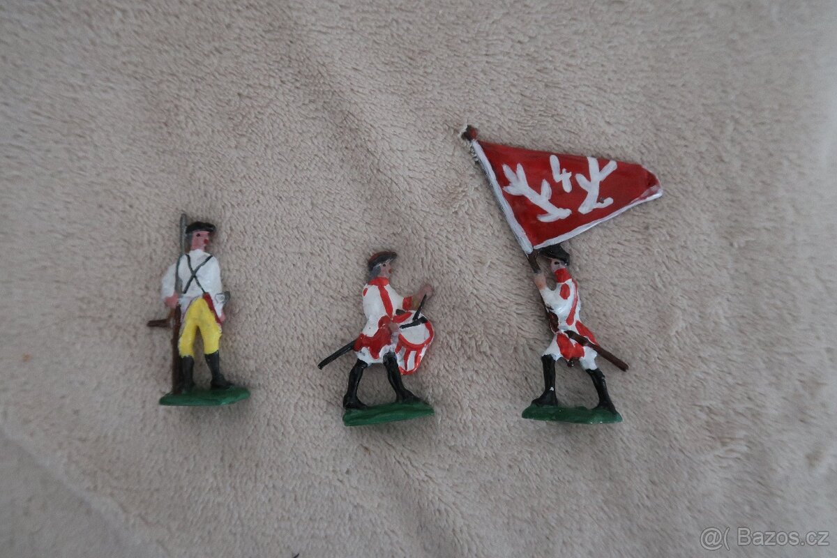 Cínové figurky - vojáci, rytíř - 6