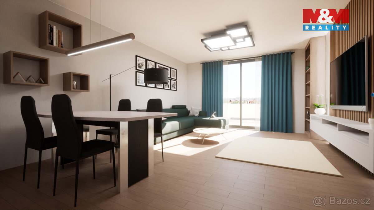 Prodej bytu 3+kk, DV, 91 m², Jablonec n. N., ul. Jezdecká - 6