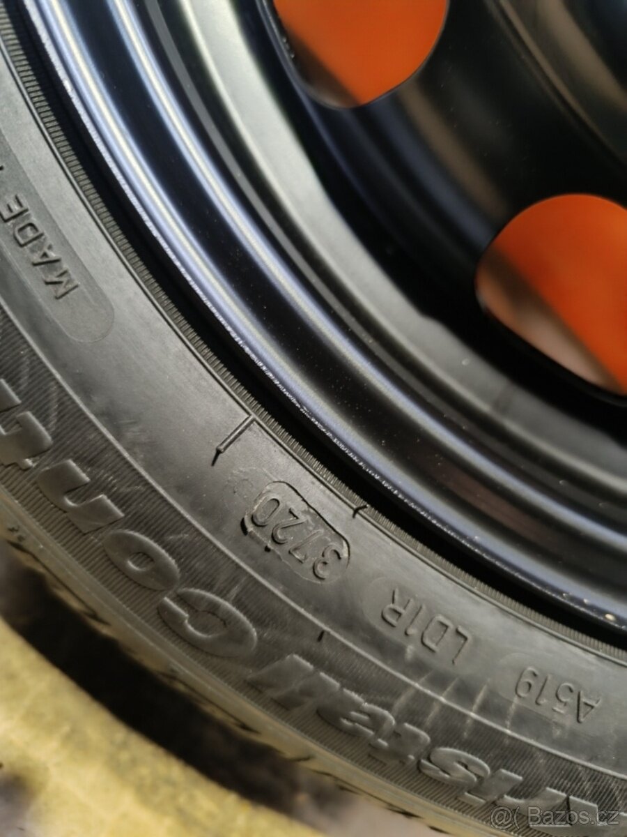 Kompletní kola Peugeot/Opel zimní pneu 195/55 R16 - 6