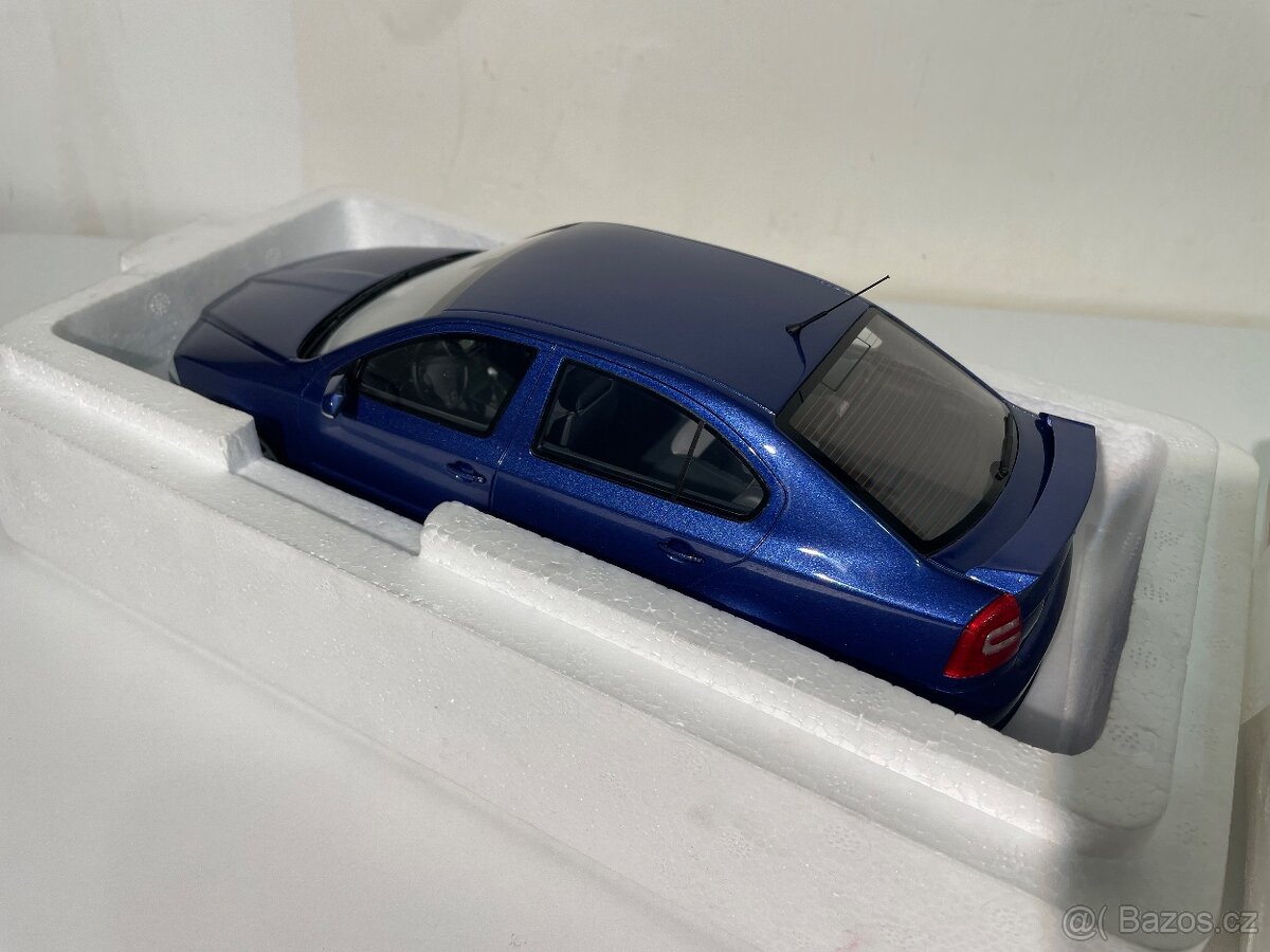 Škoda Octavia RS 2.0 TFSi 2006 Race modrá metalíza 1:18 - 6