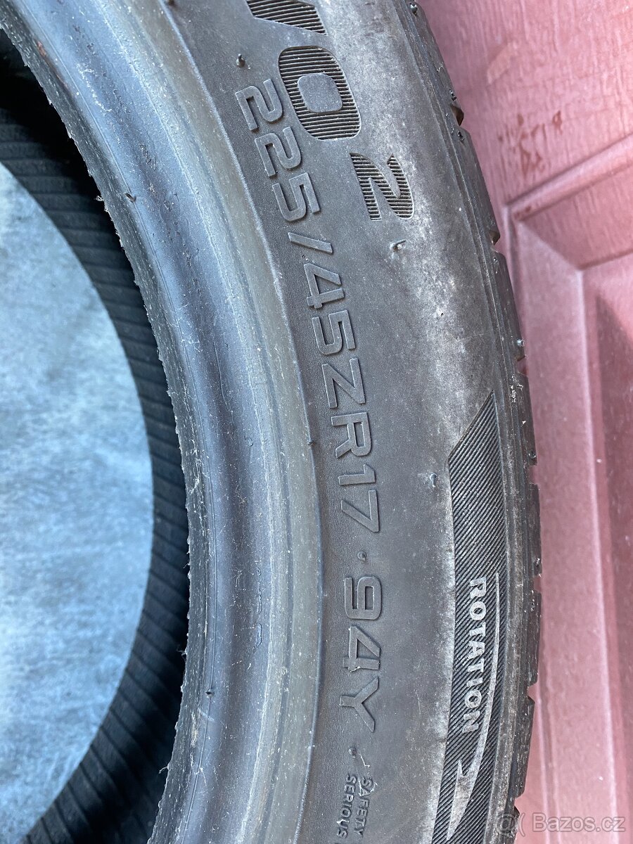 PNEU HANKOOK VENTUS - 225/45Z R17 - 94V - sada č. 33 - 6