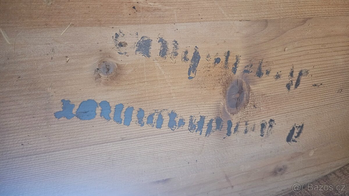 Stůl dýha Biedermeier - 6